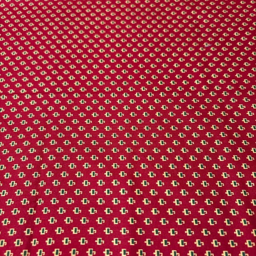 Judie Rothermel Lancaster County Fat Quarter 18"x22" Red Small Print Cotton Quil